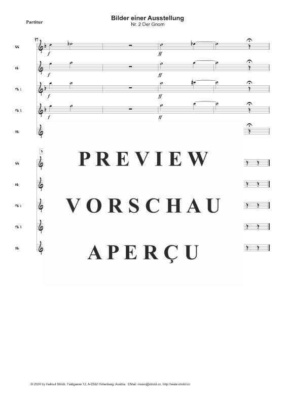 Produktgalerie: Seite 11 von 11 Der Gnom, , Saxophon Quintett