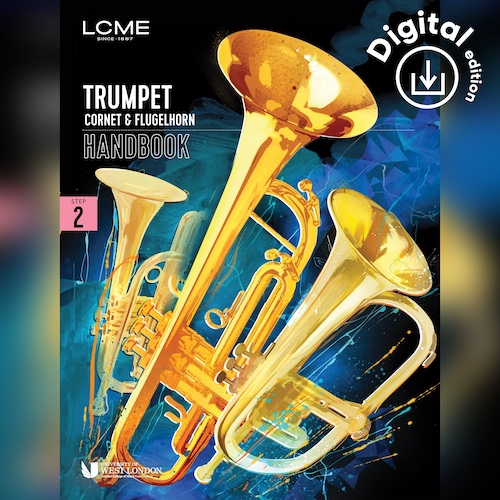 Produktbild zu: LCME Trumpet, Cornet & Flugelhorn Handbook 2025: Step 2