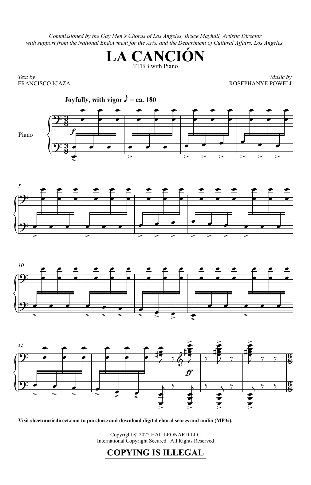 Produktbild zu: La Canción