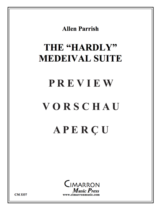 Product gallery: Page 2 of 21 The Hardly Medieval Suite , , (Tuba Quartet)