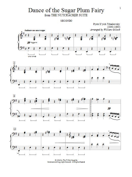 Produktbild zu: Dance Of The Sugar Plum Fairy (from The Nutcracker)