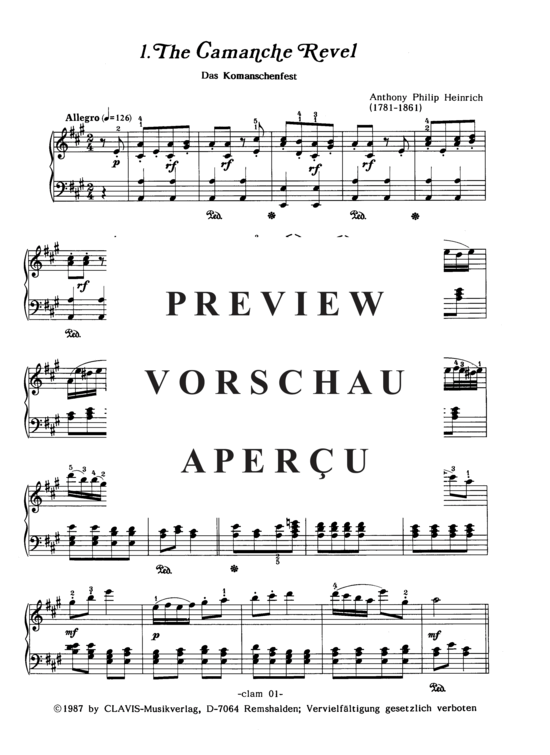 Product gallery: Page 4 of 12 Indian Fanfares, 3 Sätze , , Piano Solo
