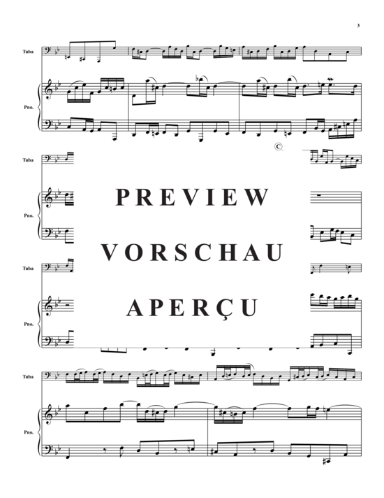 Product gallery: Page 4 of 21 Sonata BWV 1029 , , (tuba + piano)