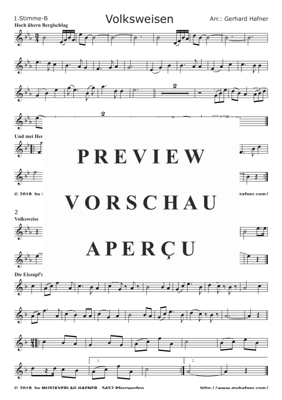 gallery: Volksweisen, , (Großes Blasorchester)