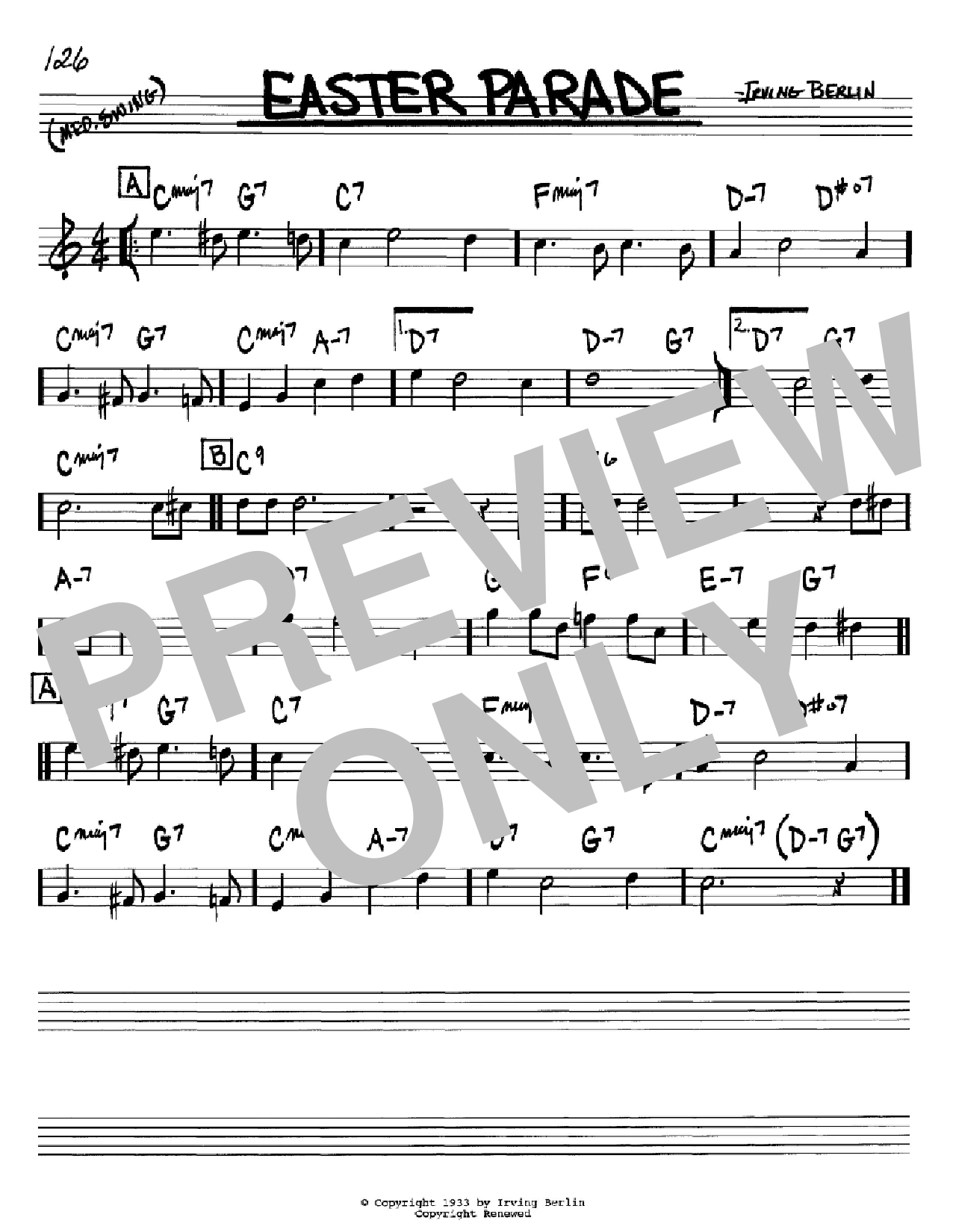 Produktbild zu: Easter Parade