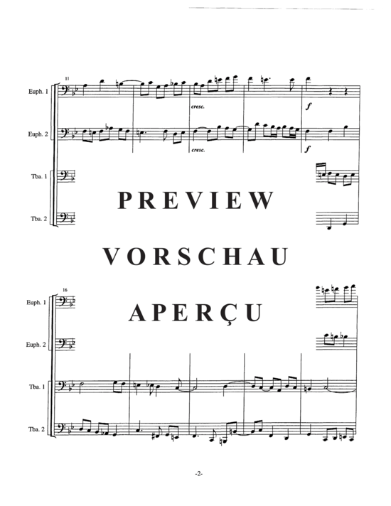 gallery: Fugue Number 2 , , (Tuba Quartett EETT)