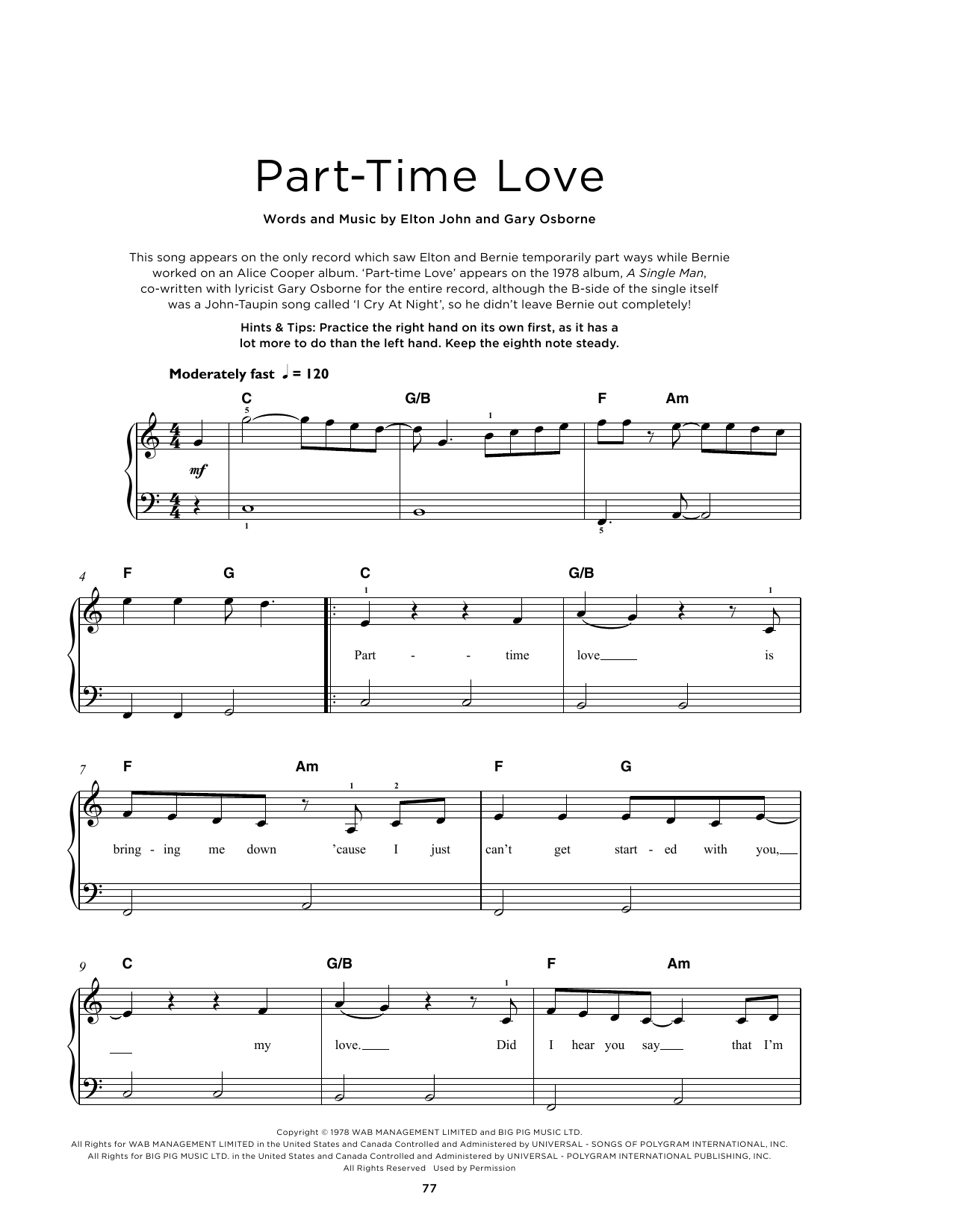 Produktbild zu: Part-Time Love