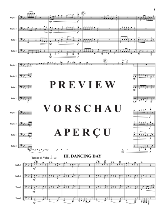 Product gallery: Page 6 of 21 Summer Days , , (2x Baritone, 2x Tuba)