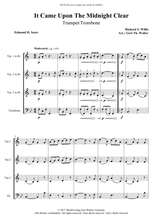 Produktbild zu: It Came Upon The Midnight Clear Richard S. Willis