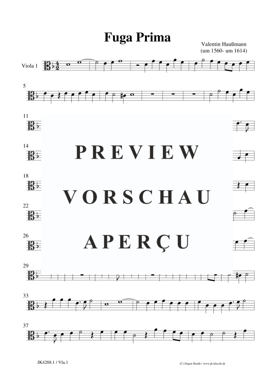 Produktgalerie: Seite 8 von 11 Fuga Prima, , Streicher Ensemble Violine, 2x Viola und Violoncello
