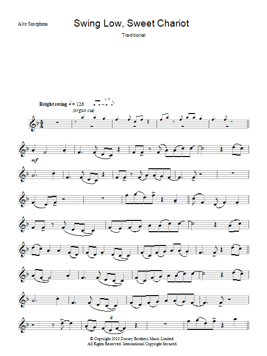 Produktbild zu: Swing Low, Sweet Chariot