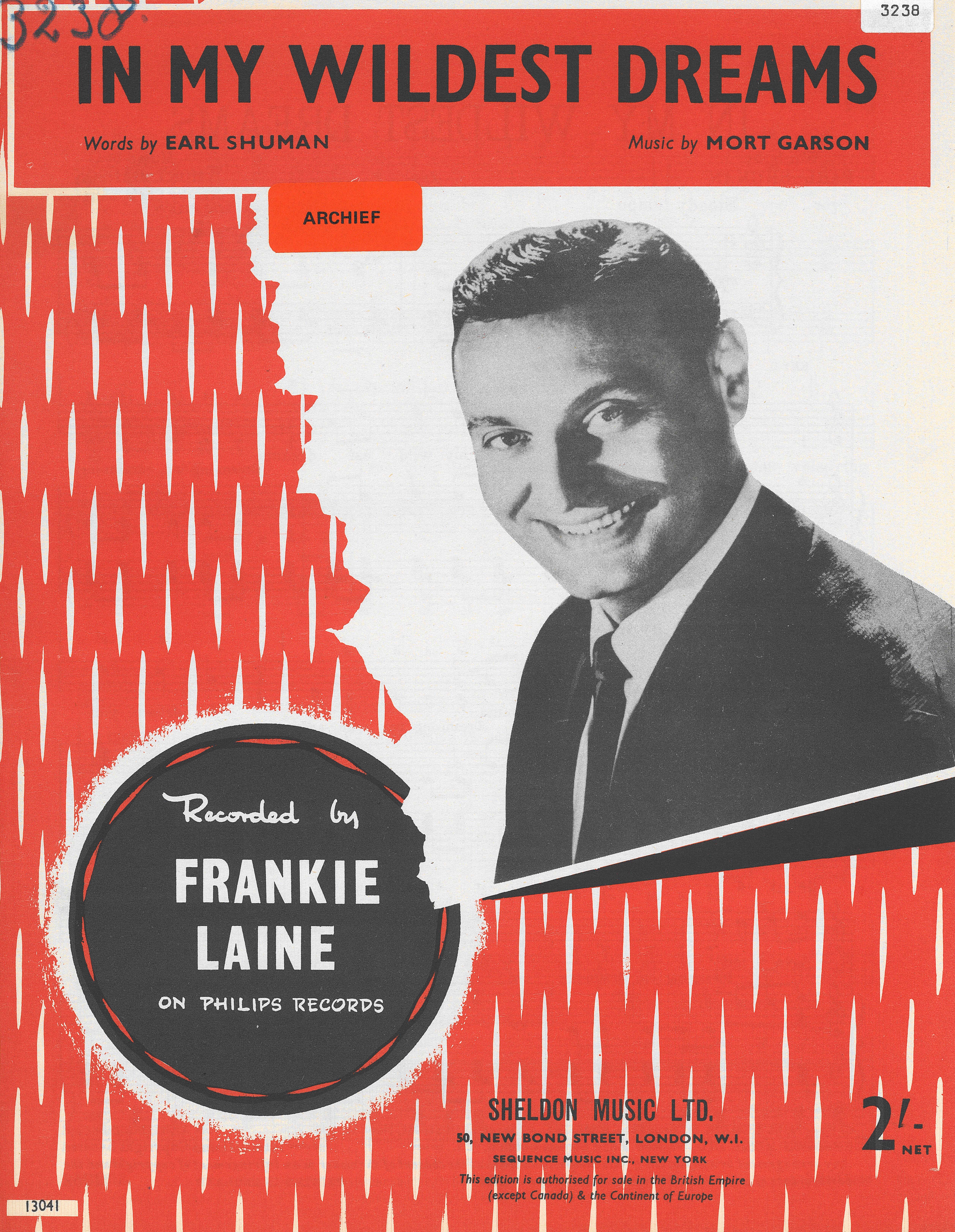 cover: In My Wildest Dreams, Frankie Laine, Gesang, Gitarre, Klavier