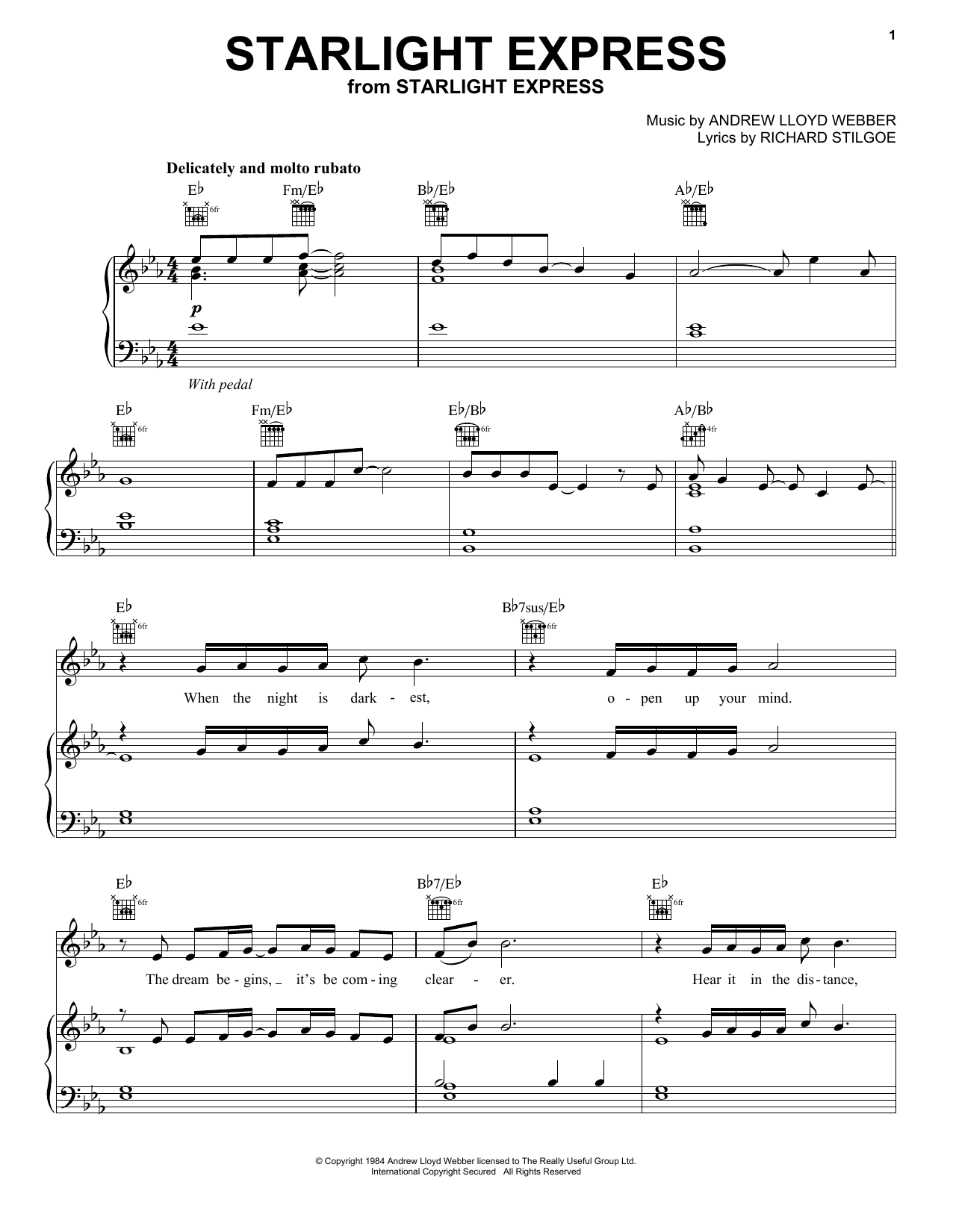 Produktbild zu: Starlight Express