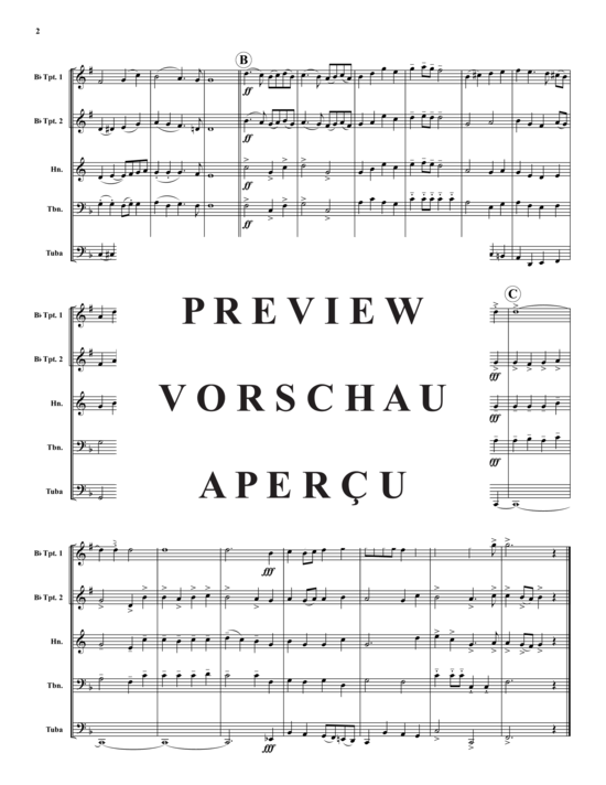 Produktgalerie: Seite 3 von 21 Sieben Weihnachtslieder , , (Blechbläserquintett)