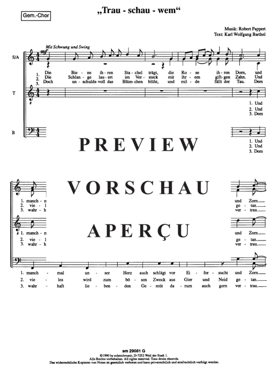 gallery: Trausch - au -wem , , (Gemischter Chor)