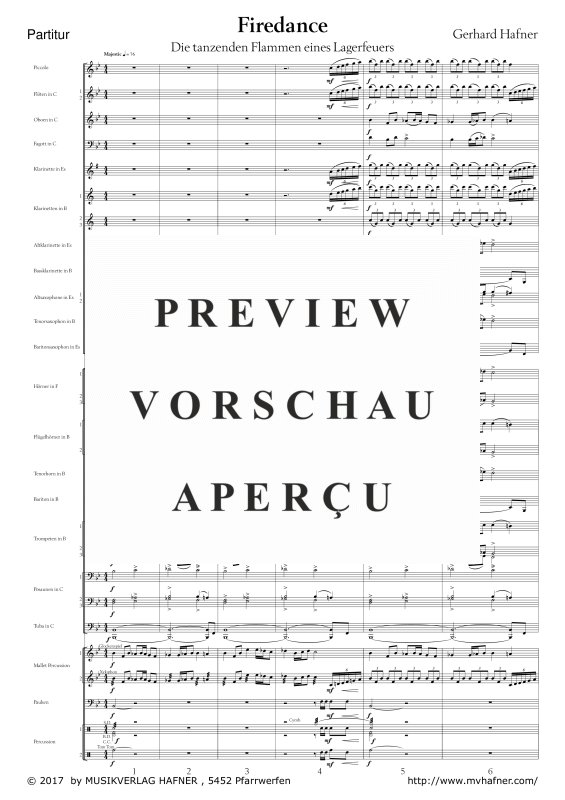 Product gallery: Page 6 of 11 Firedance, , (large wind orchestra)