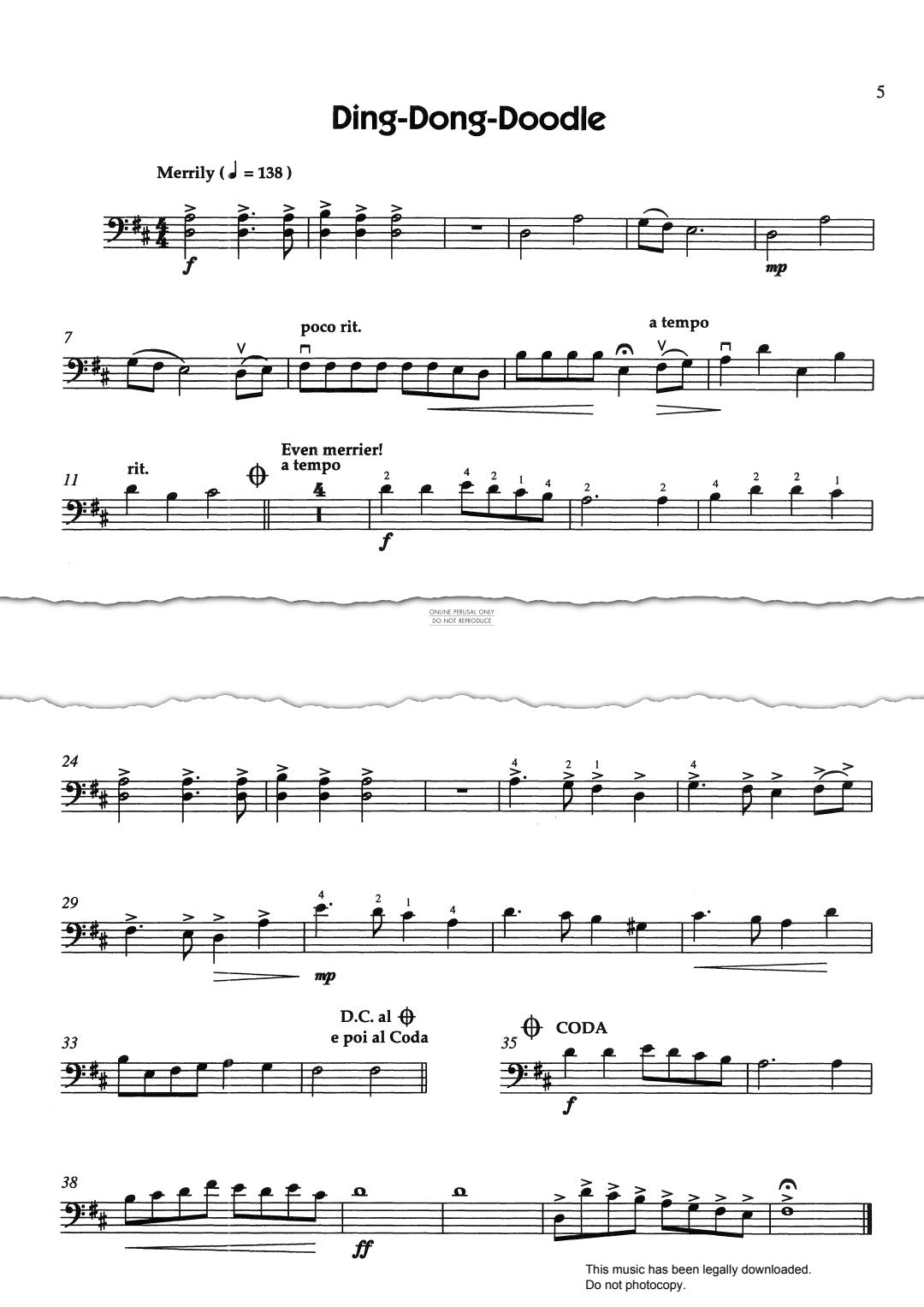 Produktgalerie: Seite 1 von 1 Ding-Dong-Doodle, Pam Wedgwood, Klavier, Violoncello