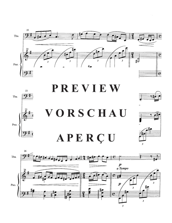 Product gallery: Page 5 of 12 Madrigal , , (tuba + piano)