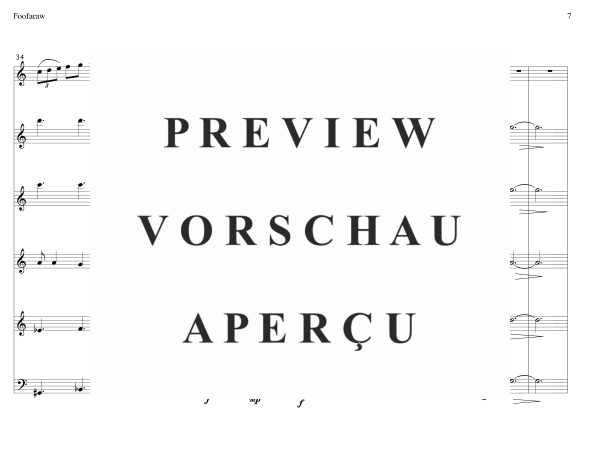 Produktgalerie: Seite 10 von 11 Foofaraw, , (Sopran Saxophon Solo und Holzbläser Quintett)