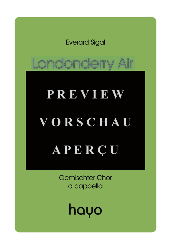 gallery: Londonderry Air, , (Gemischter Chor)