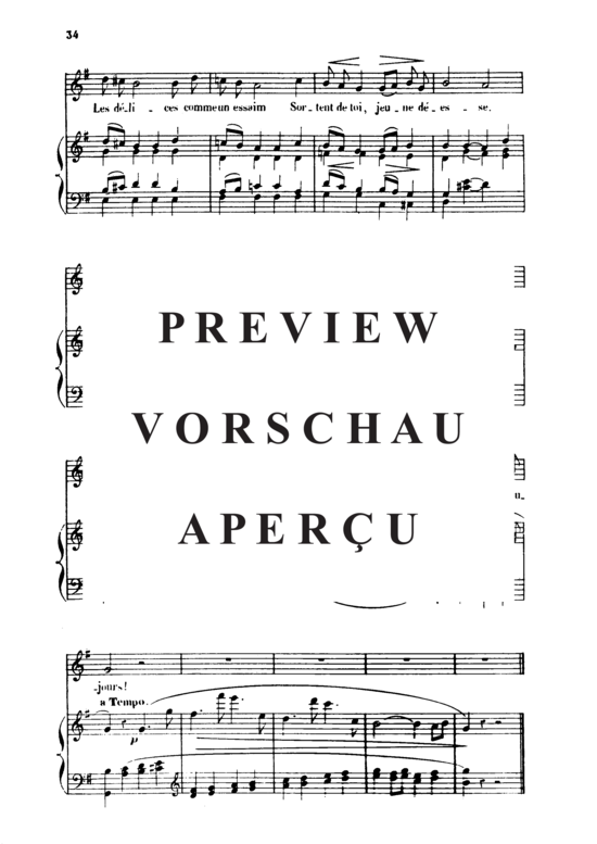 Product gallery: Page 4 of 4 Lydia Op.4 No.2, , High Voice and Piano