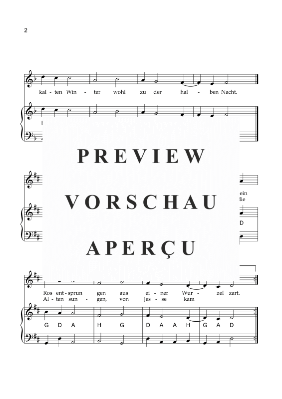 gallery: Es ist ein Ros entsprungen, , Accordion and vocals