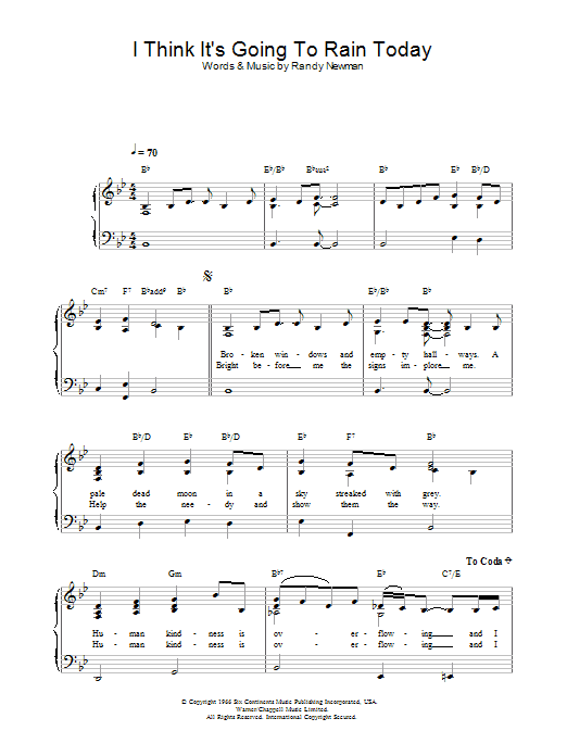 Product gallery: Page 1 of 1 I Think It's Going To Rain Today, Katie Melua