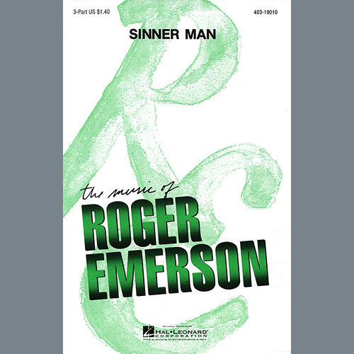 cover: Sinner Man (arr. Roger Emerson), Traditional Spiritual