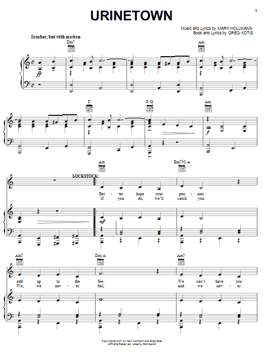 Produktbild zu: Urinetown