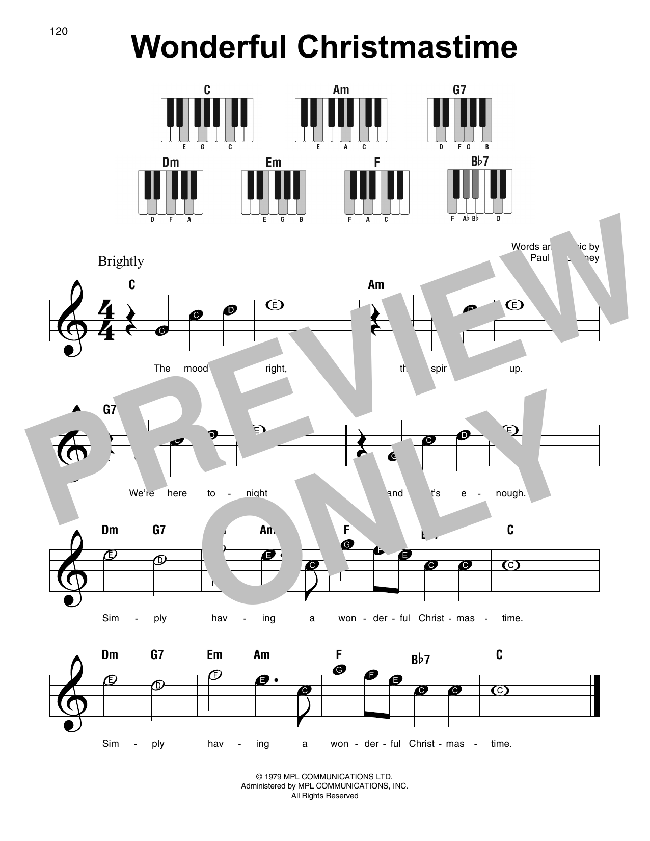 Product gallery: Page 1 of 1 Wonderful Christmastime, Paul McCartney