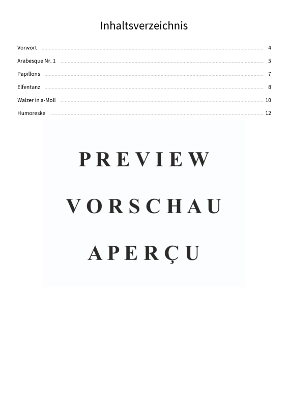 Product gallery: Page 5 of 11 Tänzerische Leichtigkeit - Vereinfachte Klavierwerke - schwungvoll, verspielt und beschwingend, , Piano solo