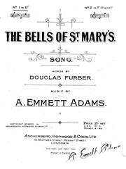 cover: The Bells Of St Mary's, A. Emmett Adams, Gesang, Klavier