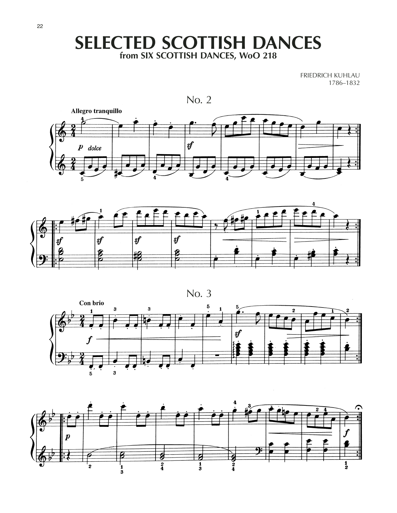 Product gallery: Page 1 of 1 Scottish Dance No. 2, Friedrich Kuhlau