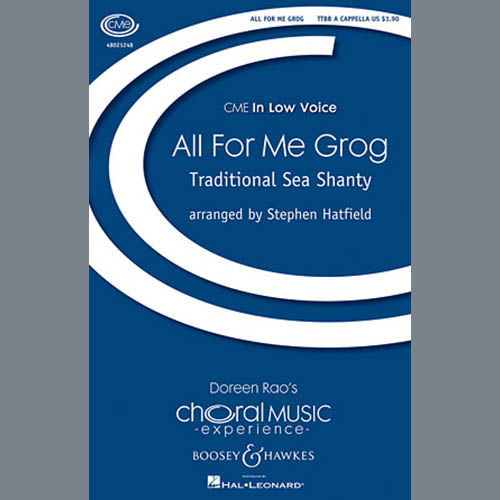 cover: All For Me Grog, Stephen Hatfield, Chor