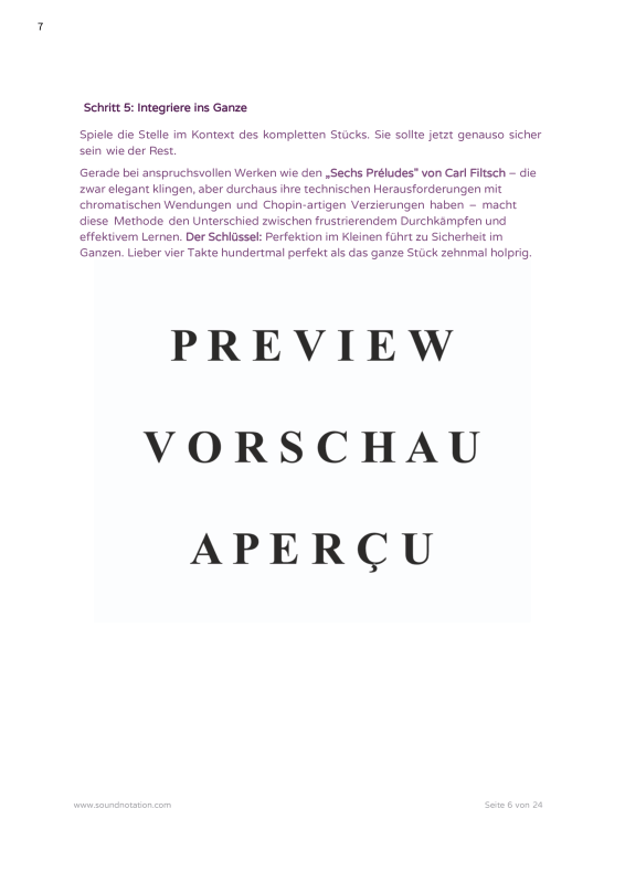 Produktgalerie: Seite 9 von 11 Effektiv Üben - 7 Strategien, um in kürzerer Zeit mehr zu erreichen, , Klavier und alle Instrumente