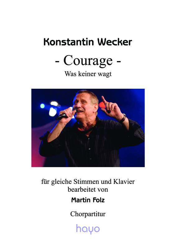 Product picture to: Was keiner wagt - CourageKonstantin Wecker