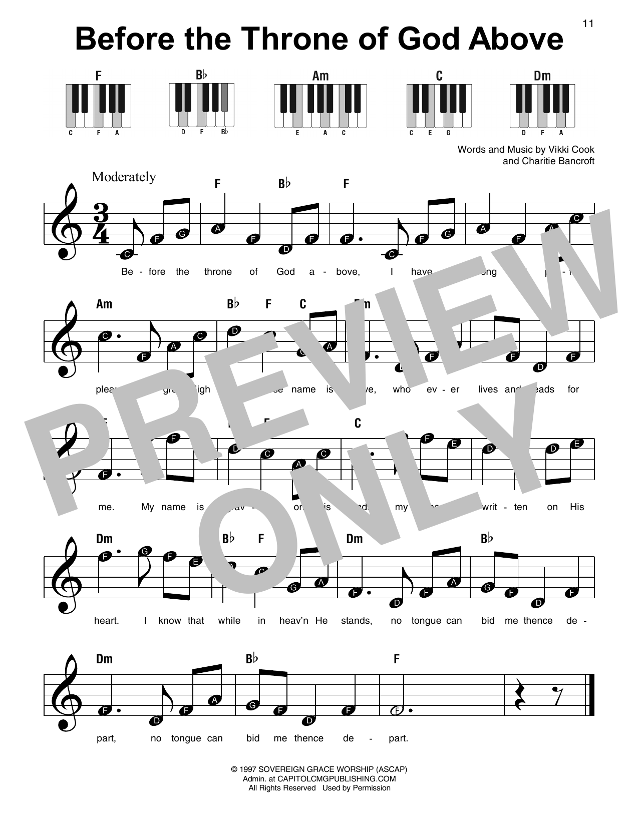 Produktbild zu: Before The Throne Of God Above