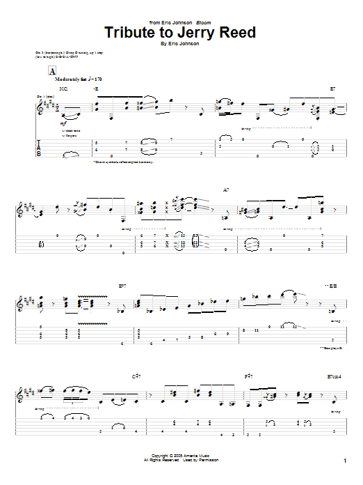 Produktbild zu: Tribute To Jerry Reed