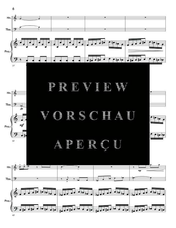 Produktgalerie: Seite 10 von 11 Unseen Colors, , (Horn in F, Tuba und Klavier)