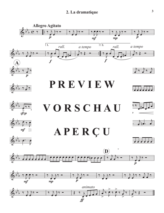 Produktgalerie: Seite 16 von 21 Two Movements from Brilliantes and Melodique , , (Blechbläserquintett)