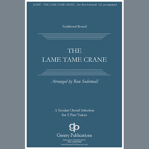 cover: The Lame, Tame Crane, Ron Soderwall, Chor