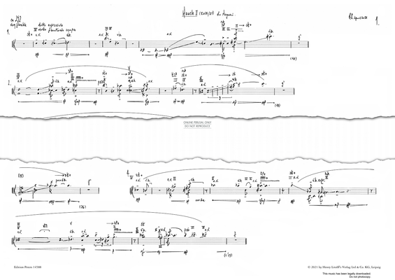 Produktgalerie: Seite 1 von 1 Hauch II, Rebecca Saunders, Viola