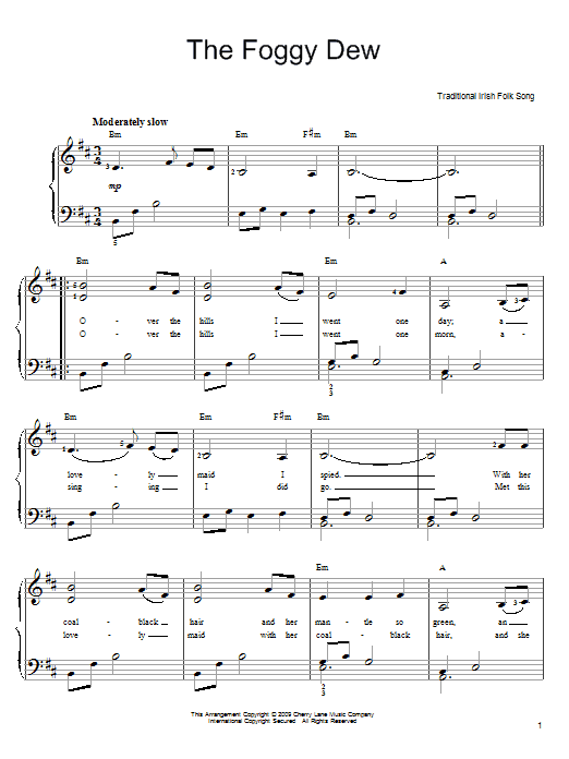 Produktbild zu: The Foggy Dew