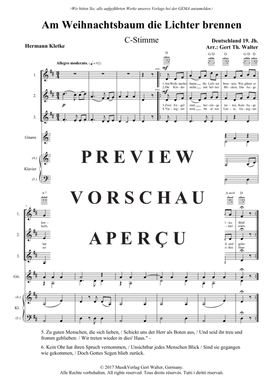 Produktgalerie: Seite 2 von 6 Am Weihnachtsbaum die Lichter brennen , , (flexibles Quintett)