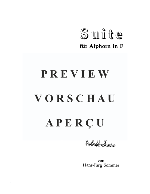 Product gallery: Page 3 of 11 Suite, Op. 85, , Alphorn In F and Piano
