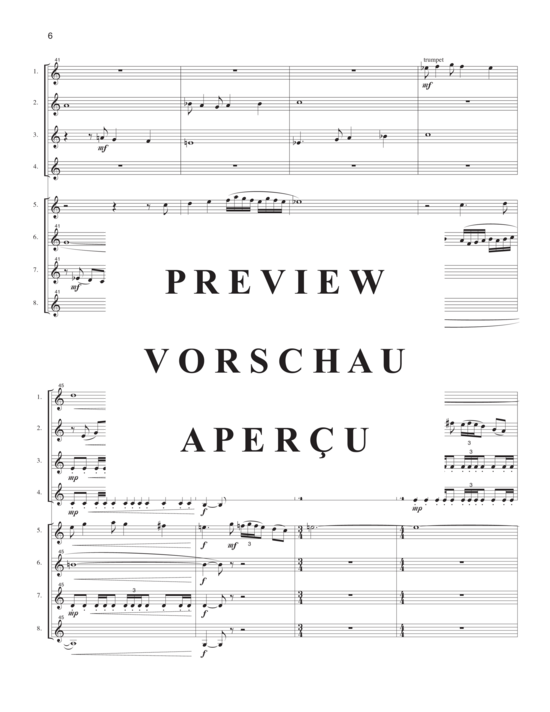 Product gallery: Page 11 of 21 Festive Overture , , (8 trumpets in Bb)
