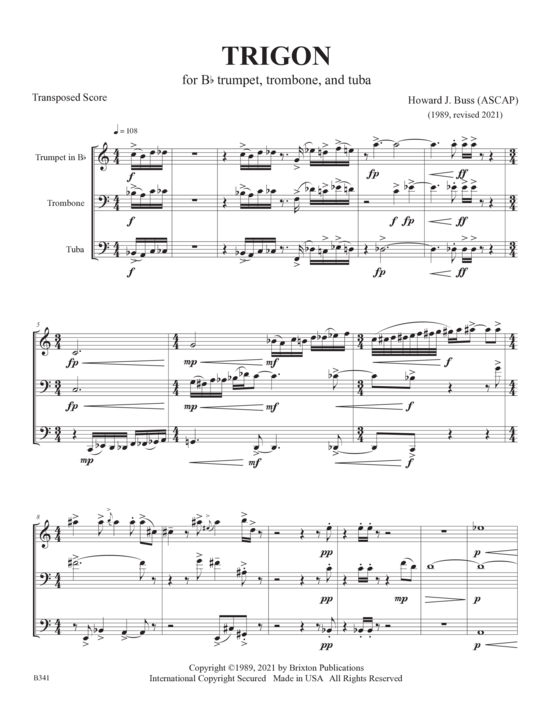 Produktbild zu: Trigon Howard J. Buss 
