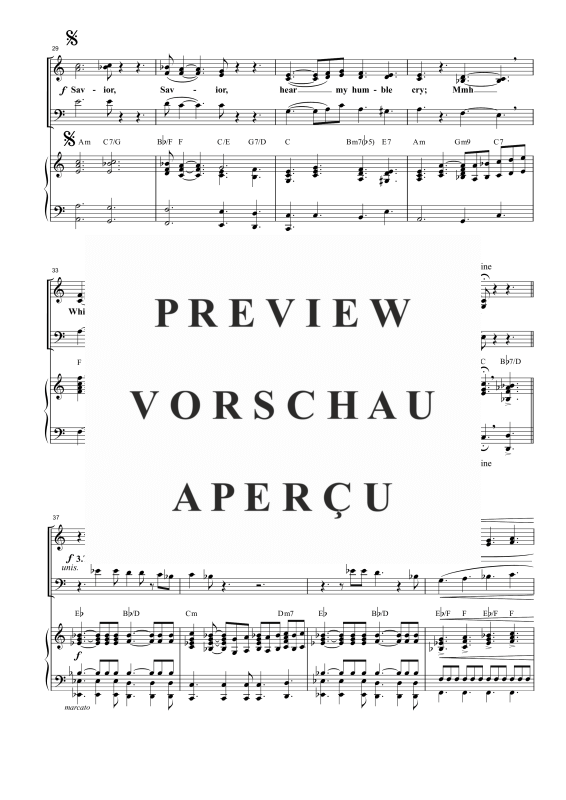 Produktgalerie: Seite 8 von 10 Pass Me Not, , Gemischter Chor SAB, Solo und Klavier