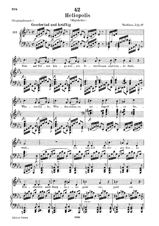 Product picture to: Heliopolis D.754Franz Schubert