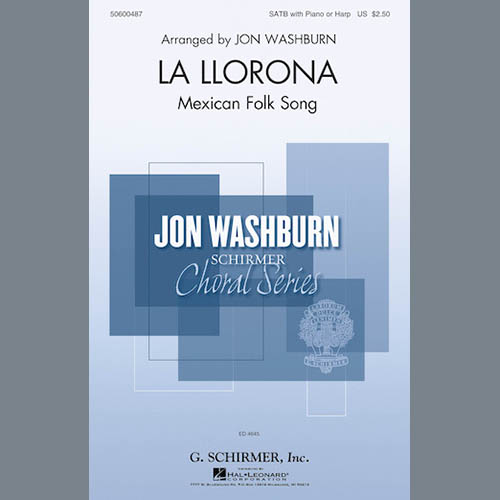 cover: La Llorona, Jon Washburn, Chor
